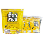 Lotus Crispy Wonton snack pack with 12 individual 15g packs, crispy, golden, and crunchy dry grocery snack from LOTUS brand.