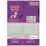Haribo Chamallows Choco Soft confectionery snacks featuring soft marshmallows coated in chocolate on a white background.