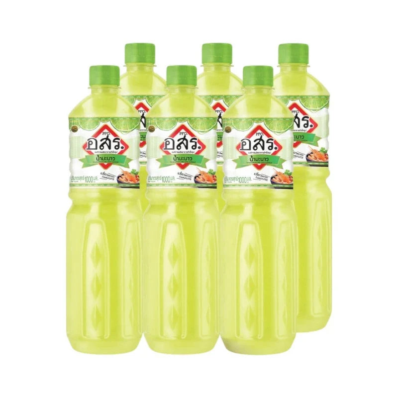 Aor Sor Ror dry grocery product with lime juice flavor in a sealed package, showcasing the brand label and product packaging.