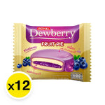 Dewberry blueberry fruit pie coating in 18.5g dry grocery snack package, ideal for baking and dessert decorating