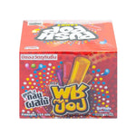 Push Pop Candy Fruity Orange Grape Strawberry Cola snacks, 14g x12, colorful dry grocery confectionery with fruity flavors.