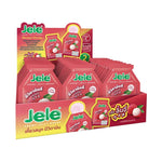 Jele Chewy Jelly Lychee snack in 18g packet, 30 pieces, fruity and chewy confectionery from dry grocery snacks category