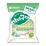 Orion My Gummy Green Grape Jelly in 259g jar, showing the colorful gummy candies and green grape flavor packaging.