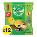 Dozo Mini Japanese rice crackers in original flavor, 12g packs, crispy snack from Dozo brand, perfect for dry grocery or snack lovers.