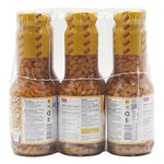 UFC soybean paste 340g, six-pack of dry grocery condiment with dark, thick soybean flavor in a plastic jar.
