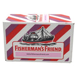 Fisherman's Friend Sugar-Free Mixed Berry Lozenges in a blister pack, highlighting the dry grocery snack with mixed berry flavor.