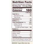 Organic rolled oats from Bob's Red Mill, displayed in a bowl with a scoop, highlighting their natural texture and fresh appearance.