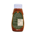 Waiwai Basil Stir-Fry Sauce 320g bottle, dry grocery item with green basil flavor, shown in clear plastic packaging.