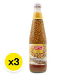 UFC Soybean Paste 850g jar, three-pack, dry grocery product with labels showing soybean paste in glass jars.