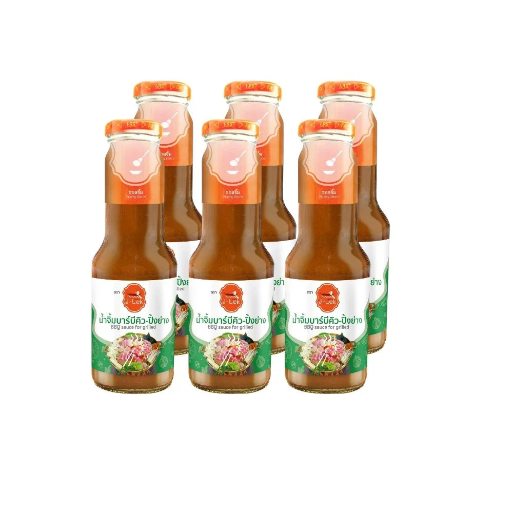 J-LEK Jae Lek barbecue sauce in a 340g bottle, perfect for grilling and adding flavor to meat and vegetables.