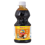 NGUAN CHIANG Sweet Soy Sauce 2.7kg bottle, dry grocery product with dark, thick soy sauce in a clear plastic container