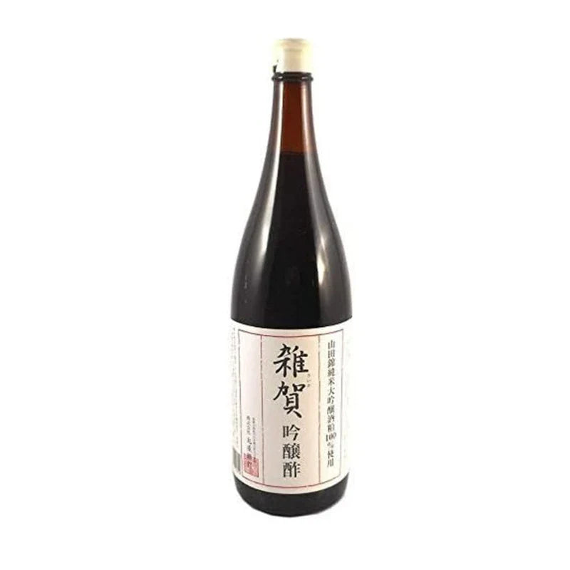 Kokonoe Saika Ginjosu Red Rice Vinegar 1.8L bottle, Japanese dry grocery product with red rice vinegar for cooking and seasoning.