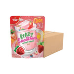 Tropica King Fruit Juice Ready To Blend Strawberry Flavor Packs in dry grocery, featuring vibrant strawberry flavor packaging.