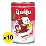 Pumpui Fried Mackerel in Chili Sauce, 155g x10, dry grocery package with fried mackerel fillets in spicy chili sauce.