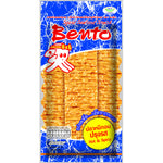 Bento Squid Snack Hot & Spicy, spicy seafood confectionery snack in a colorful package, ready to enjoy.