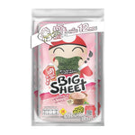 Taokaenoi Crispy Seaweed Pink Salt flavor snack pack, 3.2g x12, crispy seaweed sheets in colorful packaging.