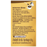 Moccona Dark Roasted coffee drink in a glass cup, showcasing rich dark coffee with a smooth, dark roasted appearance.