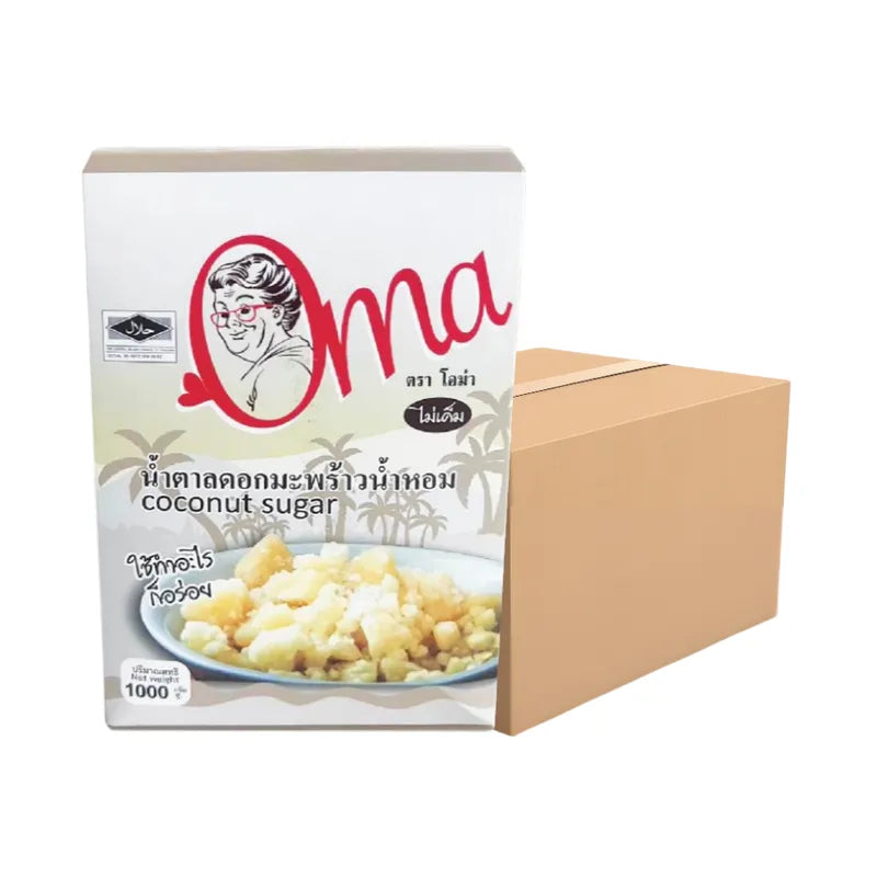 Cocohut Oma 1 dry grocery product, 1000g package of dry coconut from Cocohut, with shredded coconut visible in the image.