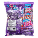 WIGGLES Wiggles Mallow Blueberry snack pack, 10g x 24, dry grocery confectionery with blueberry-flavored marshmallow treats.