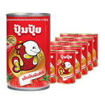 Canned Pumpui Mackerels in Tomato Special Sauce, 155g per can, shown in a pack of 10; dry grocery seafood product.