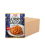 S & B Curry Sauce with Vegetables and ready-made potatoes in a jar, featuring vibrant ingredients and a rich, flavorful appearance.