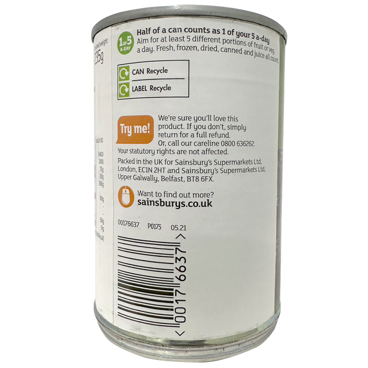 Sainsbury's prunes in fruit juice in a jar, showcasing plump, dark prunes soaked in clear fruit juice for healthy snacking.