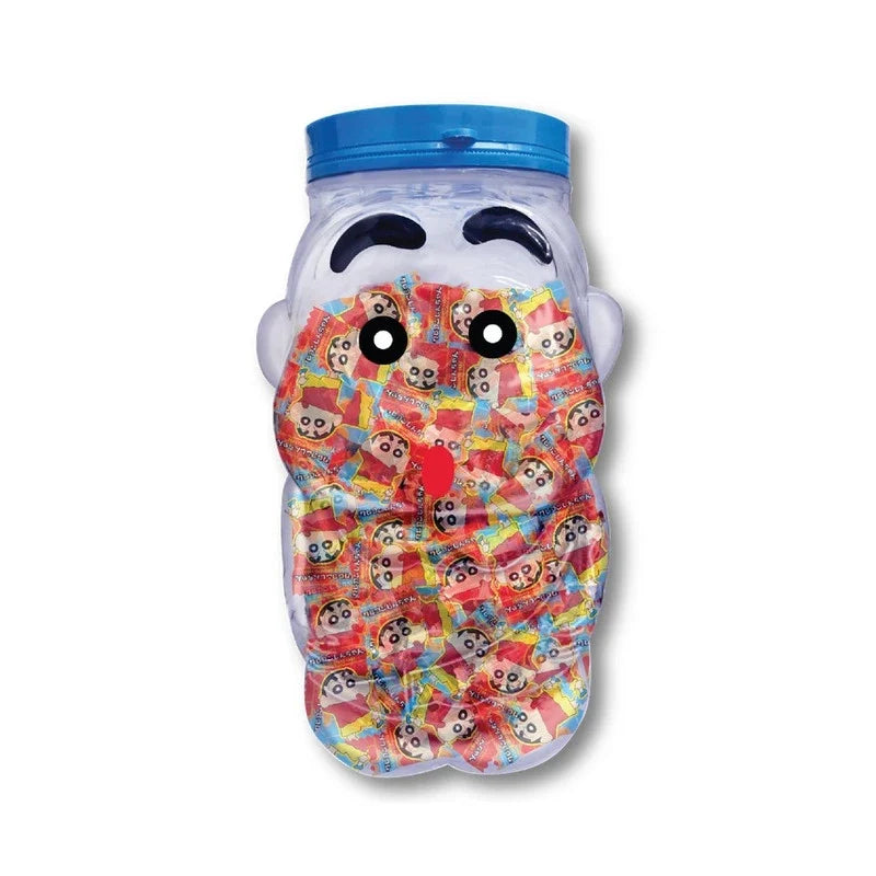 Shinchan Candy Cola 702g dry snack with colorful cola-flavored candy pieces in a resealable bag.