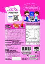 TARO spicy Korean Carbnara flavored taro sauce-coated snack pack, 18g x6, dry grocery snack with spicy, savory flavor.
