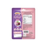 Party Jelly Grape P 6-pack, 100g each, colorful grape-flavored snack candies in clear packaging.
