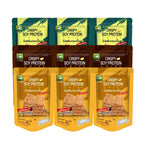Lilsheep Lil Cheep protein tiles snack packets in assorted flavors, 40g each, featuring colorful packaging and bite-sized pieces.