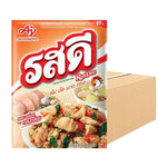 Rosdee Chicken Flavored Seasoning Powder 155g jar, dry grocery product with labeled lid and colorful packaging.