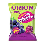 Orion My Gummy Grape Jelly snack in 66g pack, featuring colorful grape-flavored gummy candies from Orion confectionery.