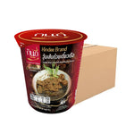 Kindee Gindee glass noodle cup, 40g, dry grocery product showing the packaged noodle cups with branding and clear packaging.
