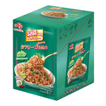 Rosdee Laab-namtok sauce powder with lime flavor in 30g packets, shown in a package of ten for dry grocery use.