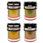 Hexa Japan Spice Seasoning 4-in-1 container, showcasing the colorful spice blend for cooking and seasoning.