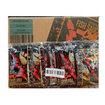 Deksomboon Chili Fish Sauce 7g packs, dry grocery product with spicy fish sauce flavor, featuring the DEKSOMBOON brand packaging.