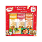 Three Kewpie Box Set Mini 130ml bottles of Japanese mayonnaise by KEWPIE, featuring the distinctive Kewpie doll branding.