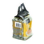 YUMMY Yummy Cheese Seasoning Powder 100g pack, dry grocery product with eight packets, featuring grated cheese flavor.