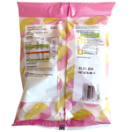 Sainsbury's Rhubarb and Custard confectionery snacks featuring colorful, chewy candies with rhubarb and custard flavors.