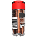 McCormick cinnamon sticks in a clear jar, showcasing the aromatic, brown spice used for baking and flavoring.