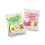 Begin Baby Fruit Noodles, dry grocery product, colorful fruit-shaped noodle packet from BEGIN BABY brand.