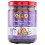LEE KUM KEE Hoisin Sauce 240g bottle, dry grocery item with dark, thick sauce used in Chinese cuisine and dipping dishes.