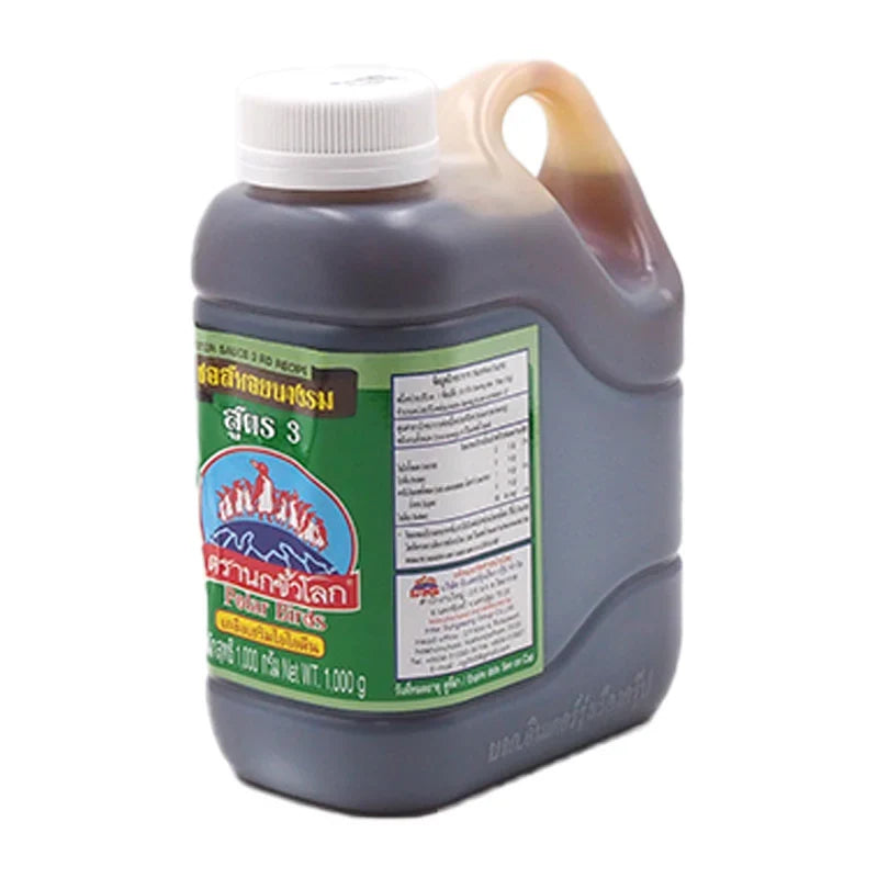 Polar Birds Oyster Sauce Recipe 1kg jar, dry grocery product, featuring a label with oyster sauce branding and product details.