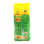 Kruawangthip Banana & Fruit Mix Flour 1kg in a clear dry grocery package, showing the product label and packaging details.