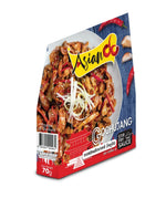 Asian DO Korean Chili Sauce 100g in a clear jar, showcasing vibrant red chili paste with a label, ideal for spicy Korean dishes.