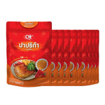 OK Shaking Powder Paprika Flavor 500g jar, dry grocery spice with vibrant red paprika seasoning visible in the container.