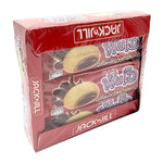 Fun-o Sandwich Cookies filled with chocolate-flavored cream, 25g, a tasty dry grocery snack with crispy cookie layers and creamy filling.