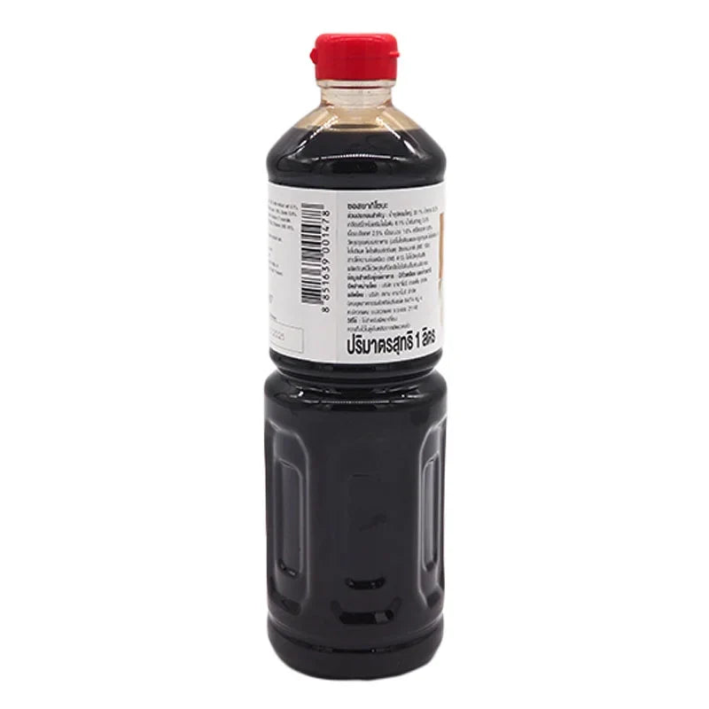 Yamamori Yakisoba Sauce 1L bottle, Japanese-style dry grocery sauce for stir-fried noodles, with label details visible.