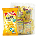 Makado Poppy Pop Potato Fries Sweet Butter flavor snack, 24g x12 pack, crispy snack snack, dry grocery, confectionery.