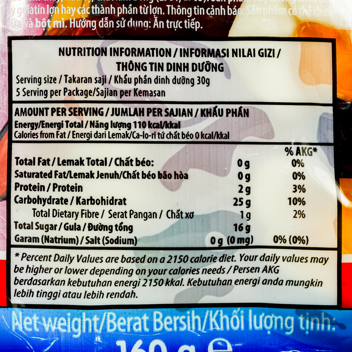 Assorted Haribo Star Mix confectionery snacks with colorful gummy candies in various shapes and flavors.